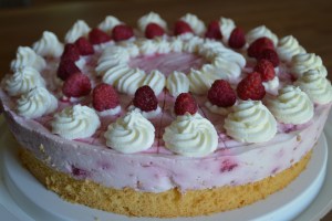 Himbeer Joghurt Sahne